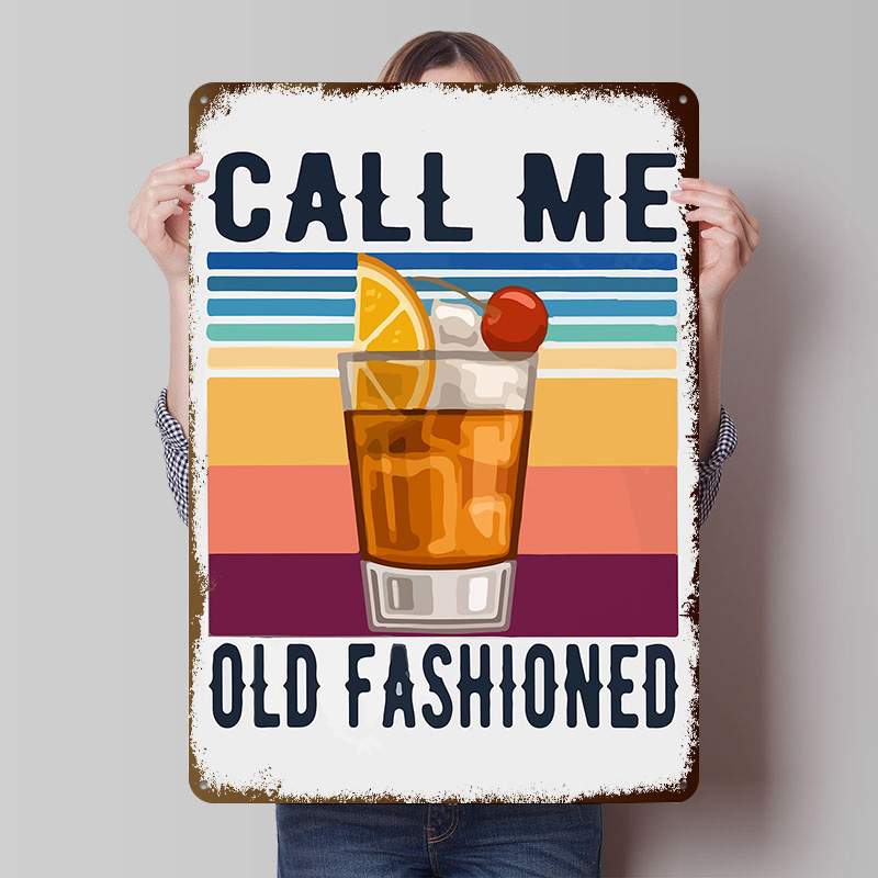 Vintage Fashion Prints For Wall - Call Me Old Fashioned Printed Poster