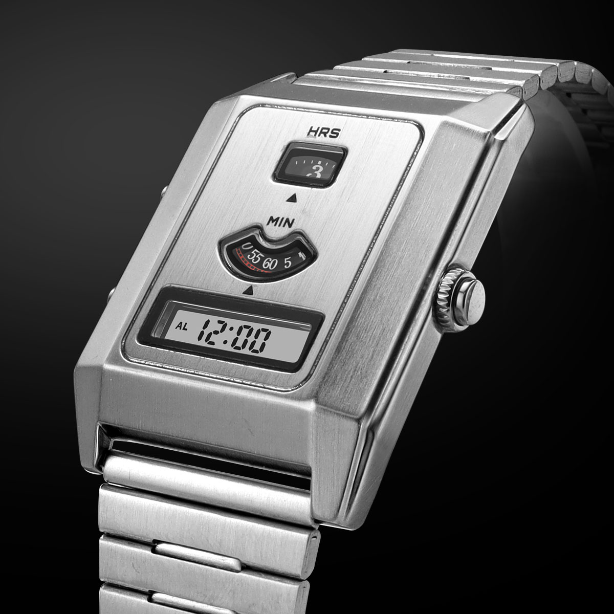 Vintage Fashion Week - Fashion Quartz Electronic Dual Movement Men's
