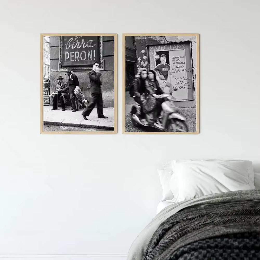 Fashion Black And White Vintag - Vintage Fashion Prints For Wall 评论和价格