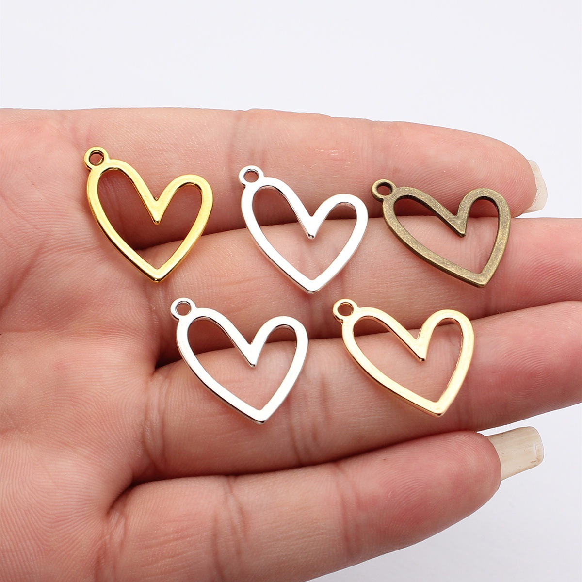 WYSIWYG 20pcs 22x20mm 5 Colors - Vintage Fashion Nova 评论和价格