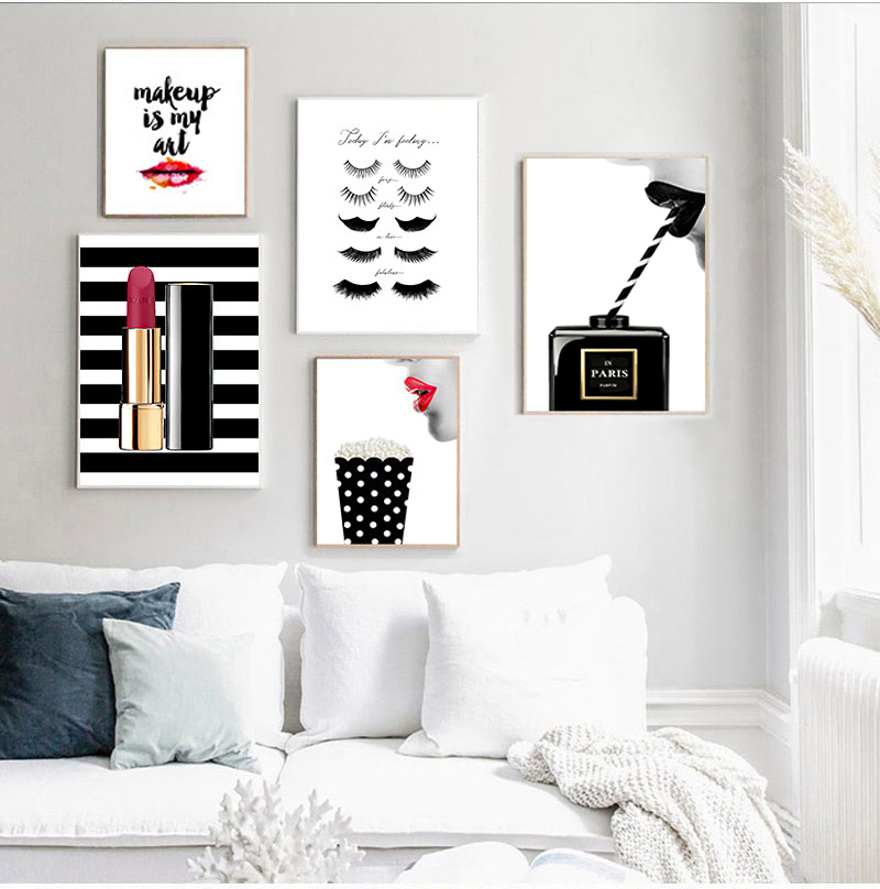 Posters Prints Vintage Canvas  - Vintage Fashion Prints For Wall 评论和价格