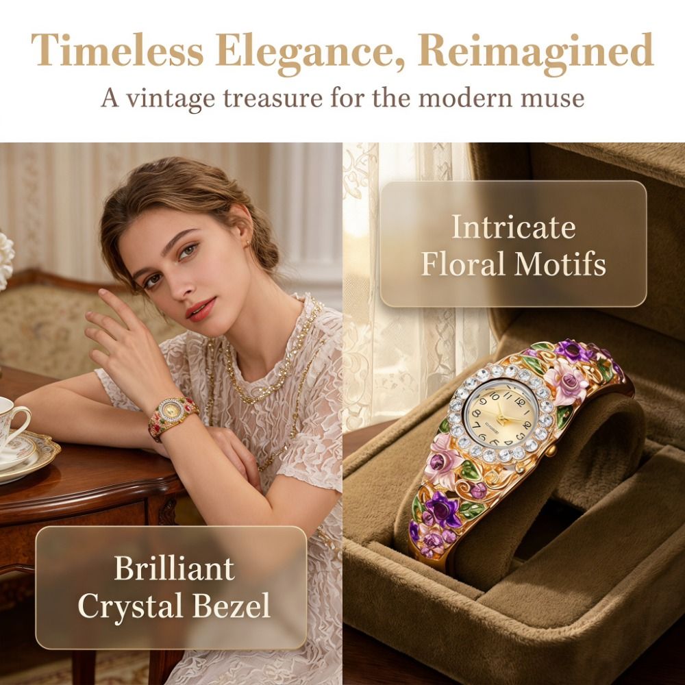 Rich In Flowers Vintage Watch  - Vintage Fashion Week 评论和价格