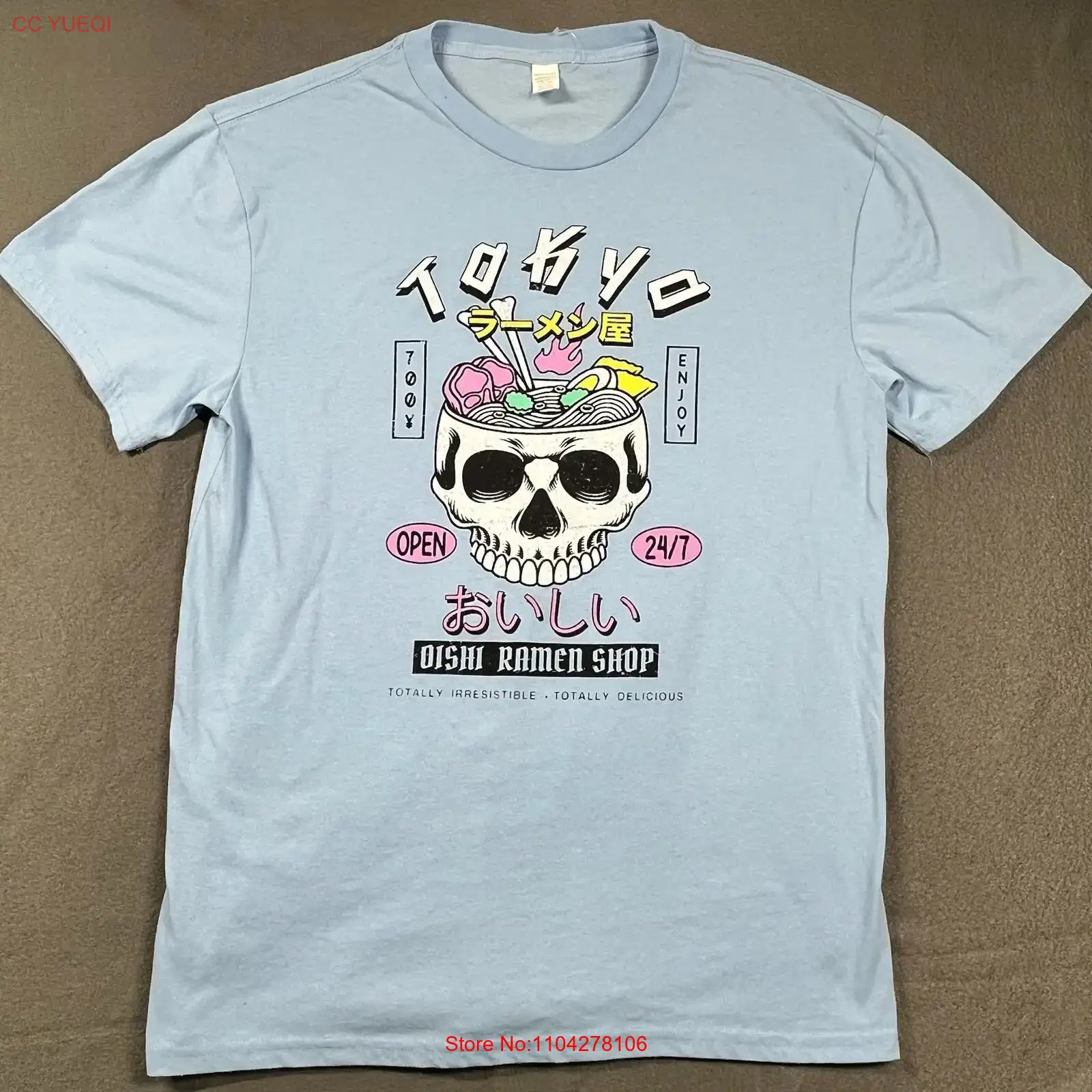 Tokyo Oishi Ramen Shop T Shirt - Vintage Fashion Tokyo 评论和价格