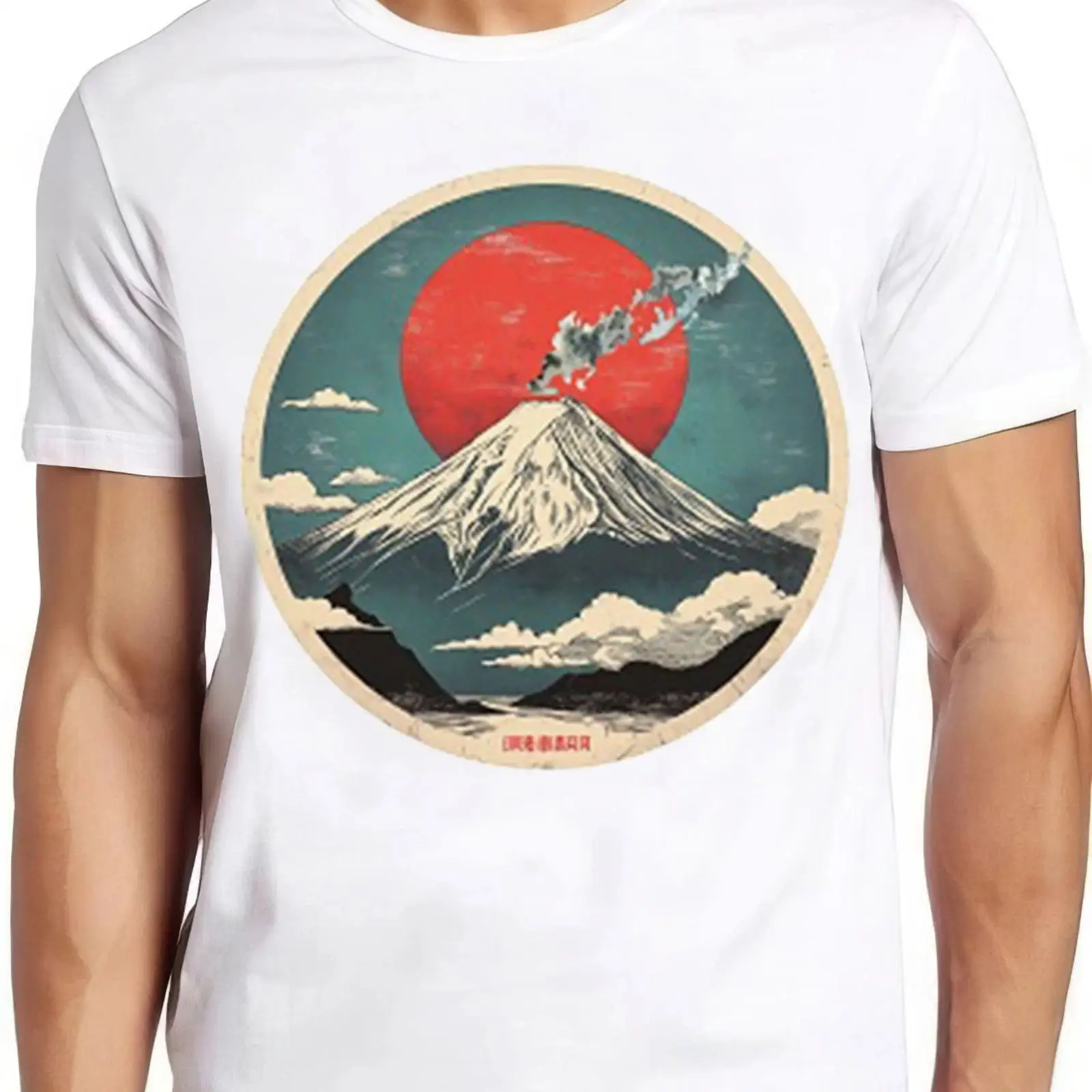 Fuji T Shirt san Mount Japan I - Vintage Fashion Tokyo 评论和价格