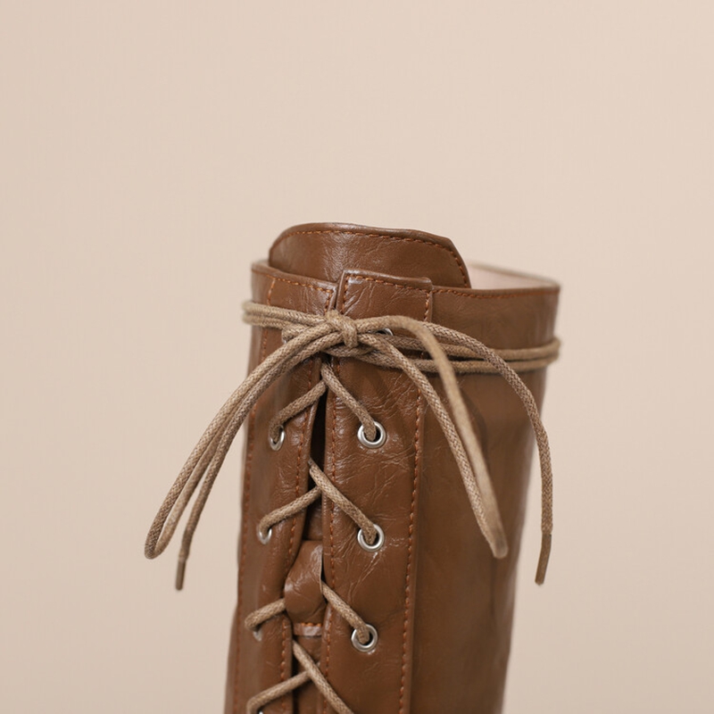 REAVE CAT Vintage Women Knee B - Vintage Fashion Boots 评论和价格