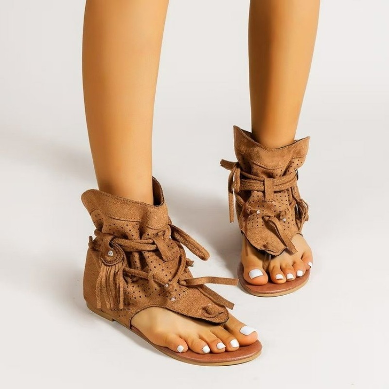 Women's Sandals 2026 Retro Gla - Vintage Fashion Rome 评论和价格
