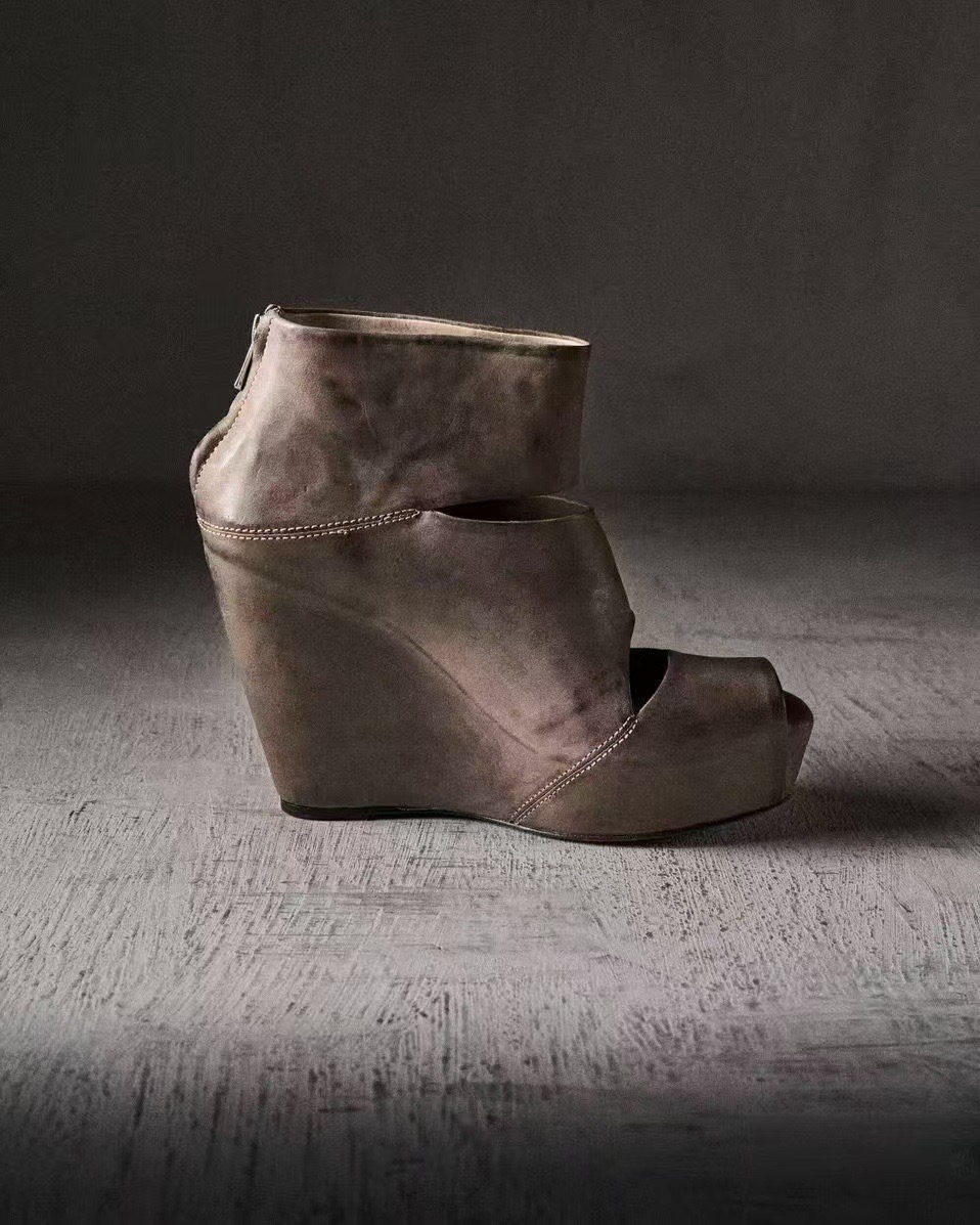 Summer New Women's Vintage Gre - Vintage Fashion Boots 评论和价格