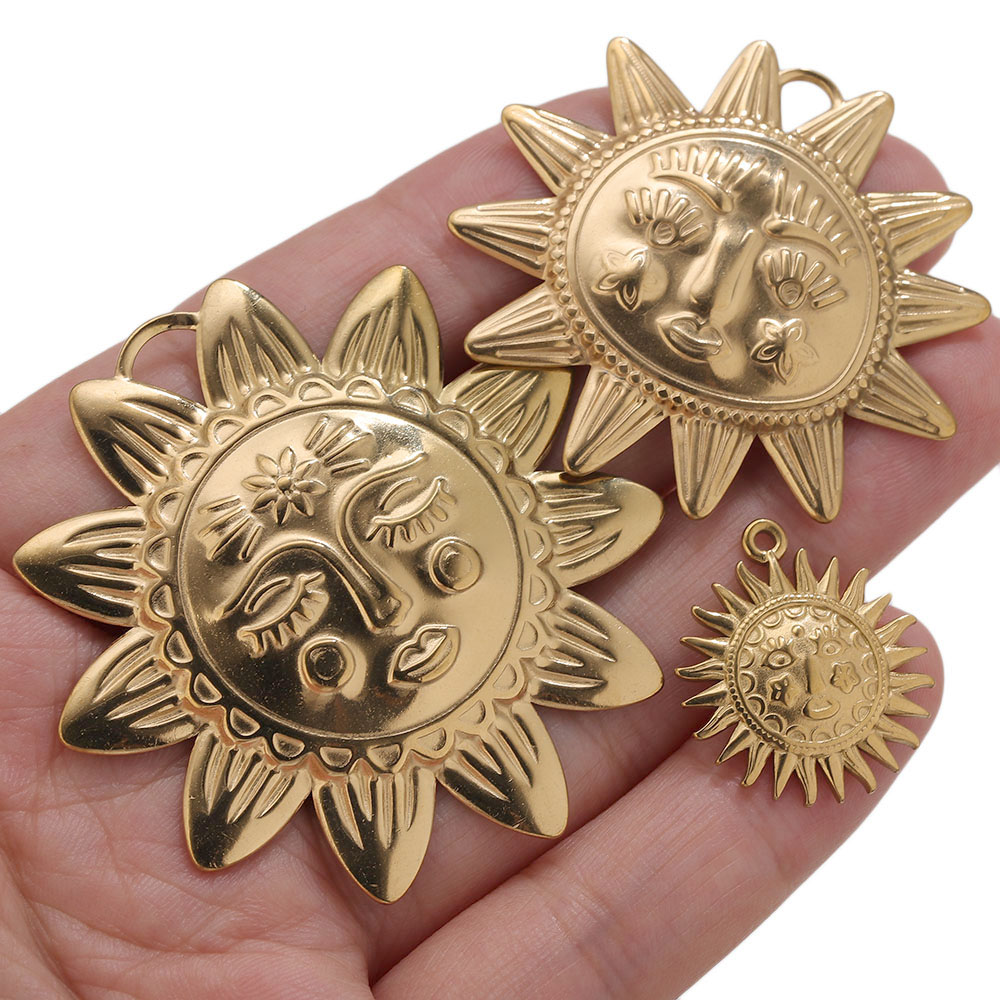 5pcs PVD Gold Charms Stainless - Vintage Fashion Nova 评论和价格