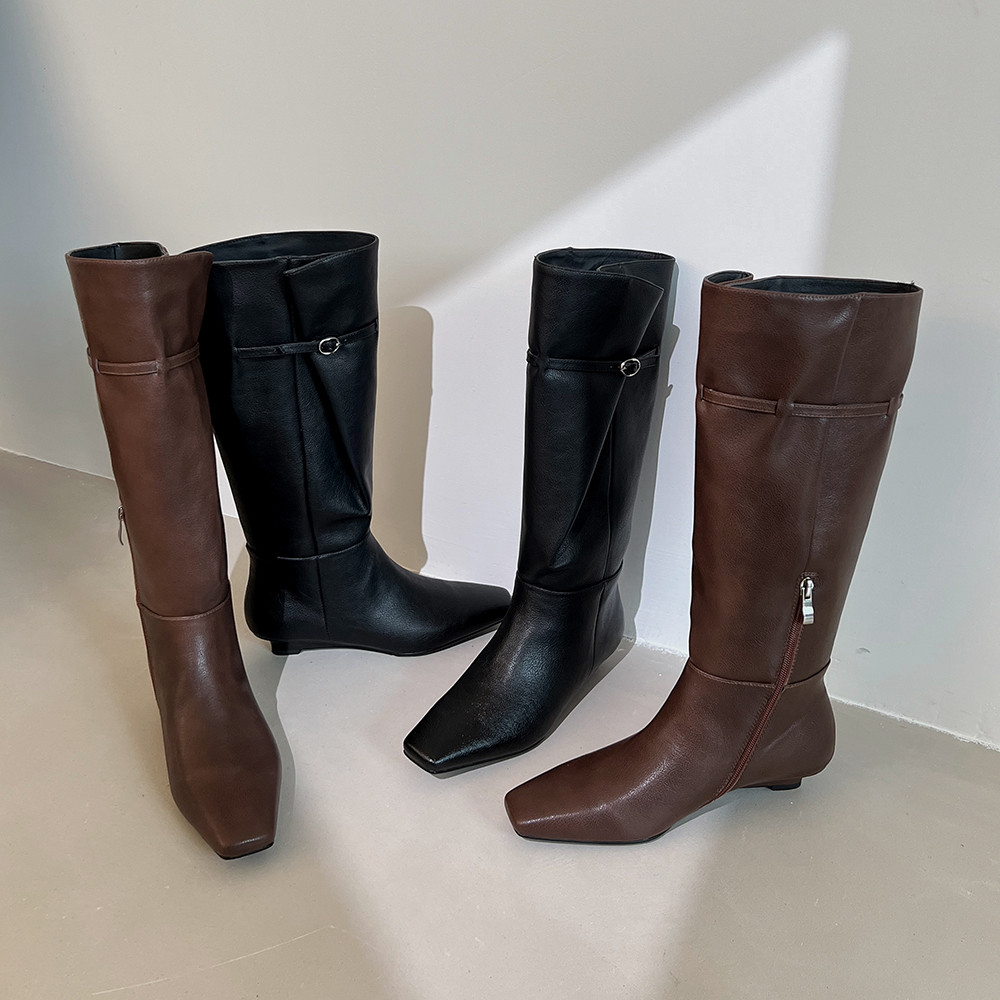 MILI-MIYA New Genuine Leather  - Vintage Fashion Boots 评论和价格