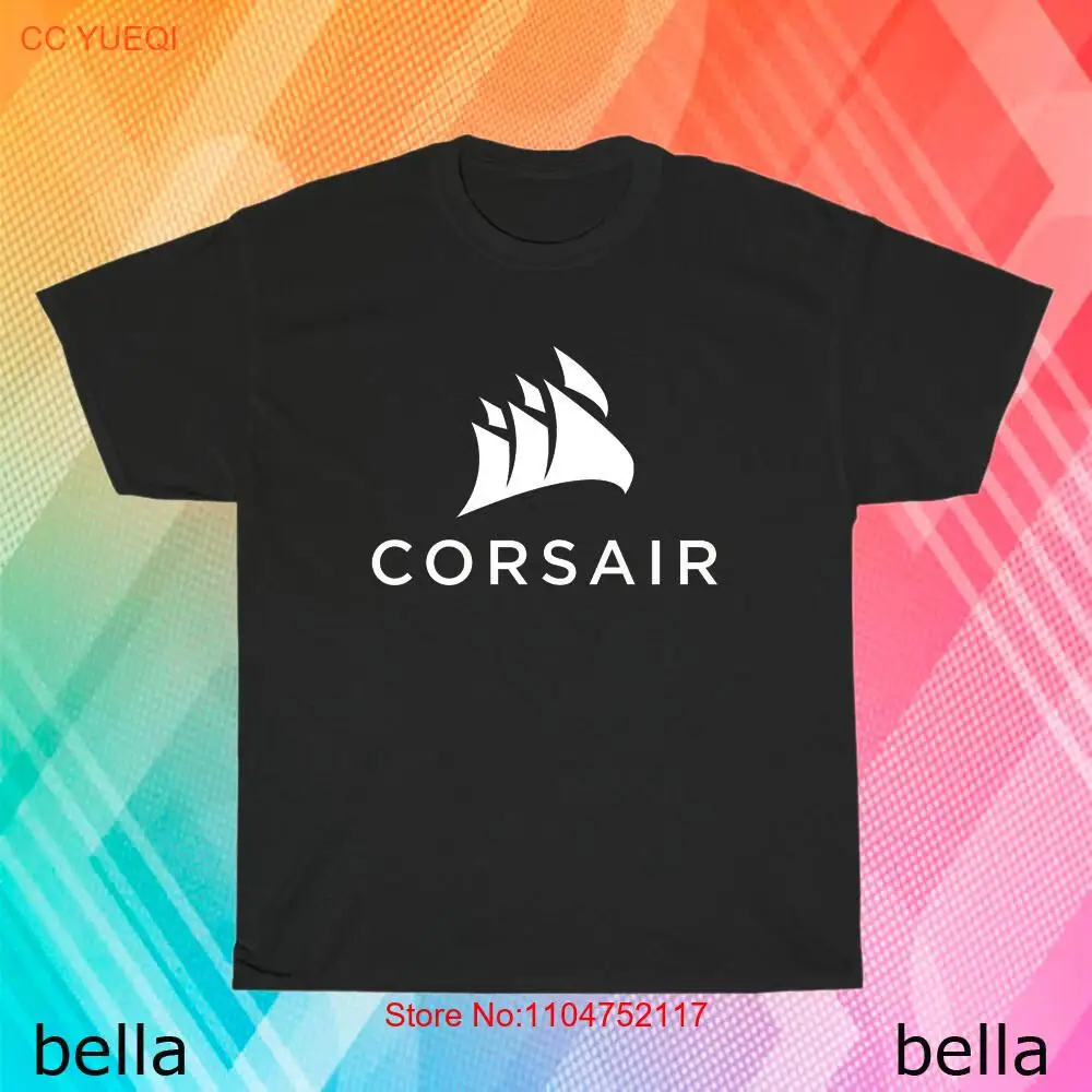 New Corsair Gaming Logo T Shir - Vintage Fashion Logos 评论和价格