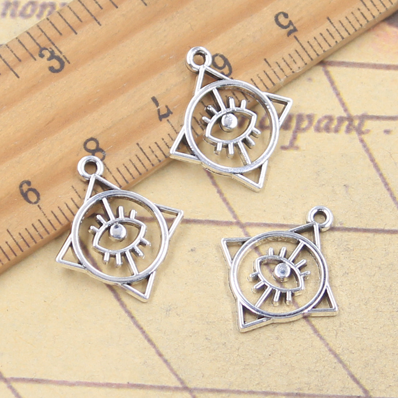 20pcs Charms Square Round Eye  - Vintage Fashion Finds 评论和价格