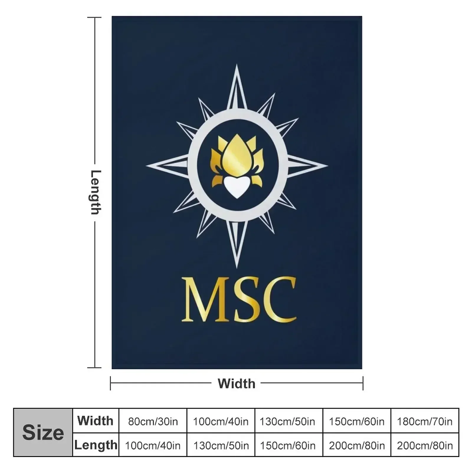 msc yacht club Throw Blanket b - Vintage Yacht Fashion 评论和价格