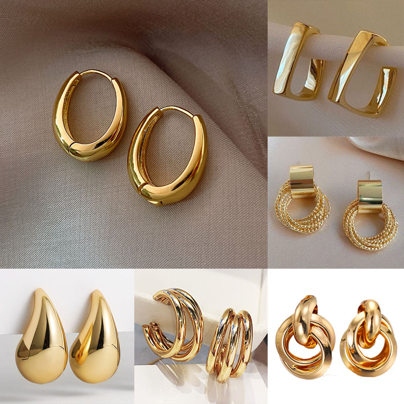 Fashion Vintage Gold Color U E - Vintage Fashion Trends 评论和价格