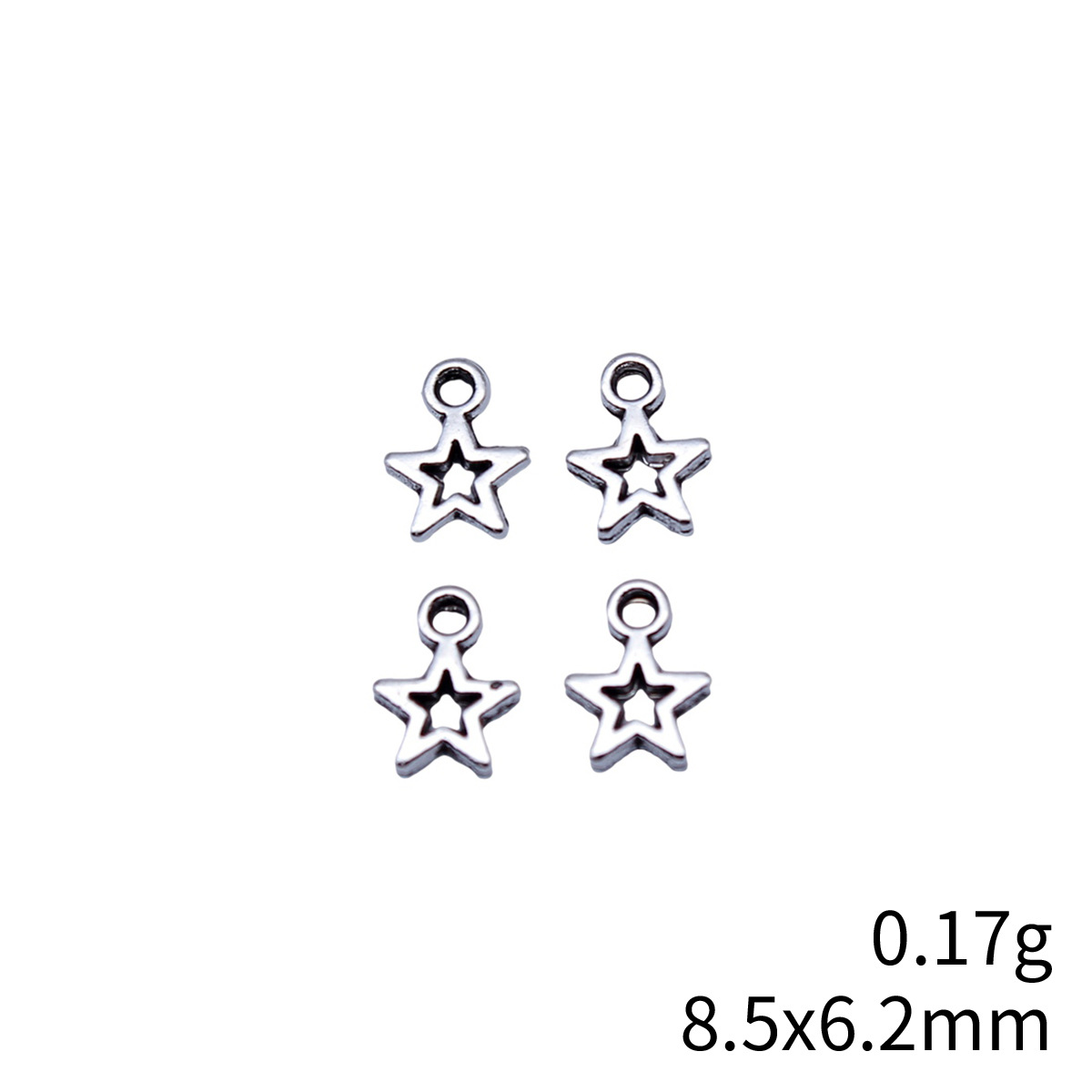 80pcs 8.5x6.2mm(0.33x0.24inch) - Vintage Fashion Nova 评论和价格