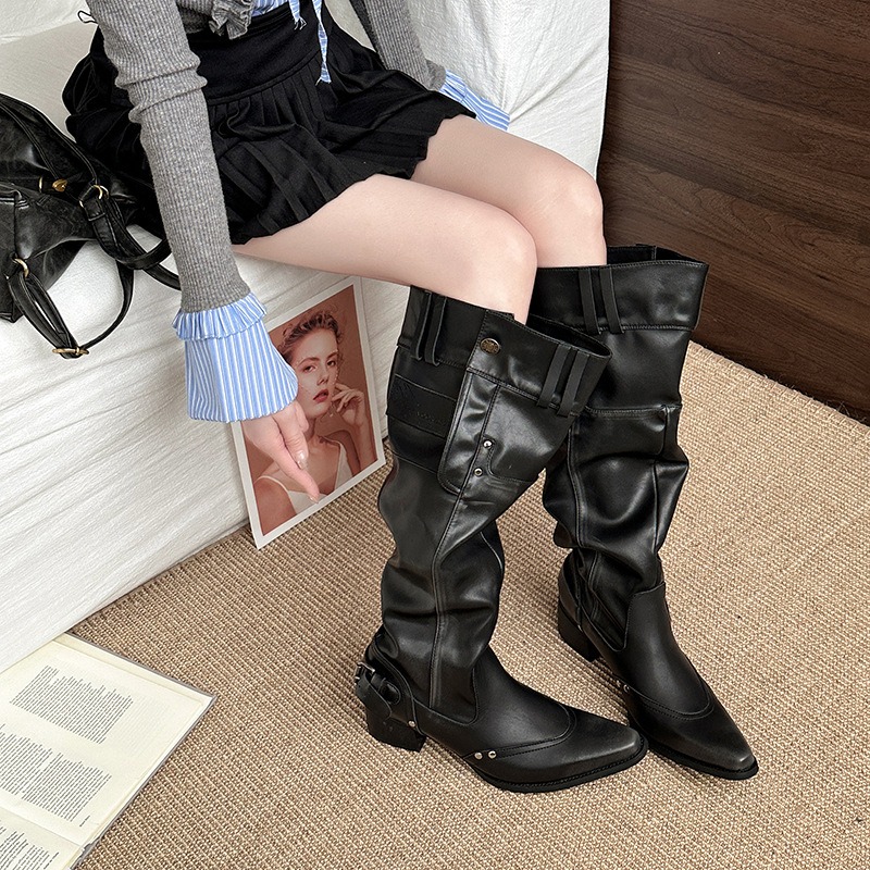 Womens Boots Vintage Women Kne - Vintage Fashion Boots 评论和价格