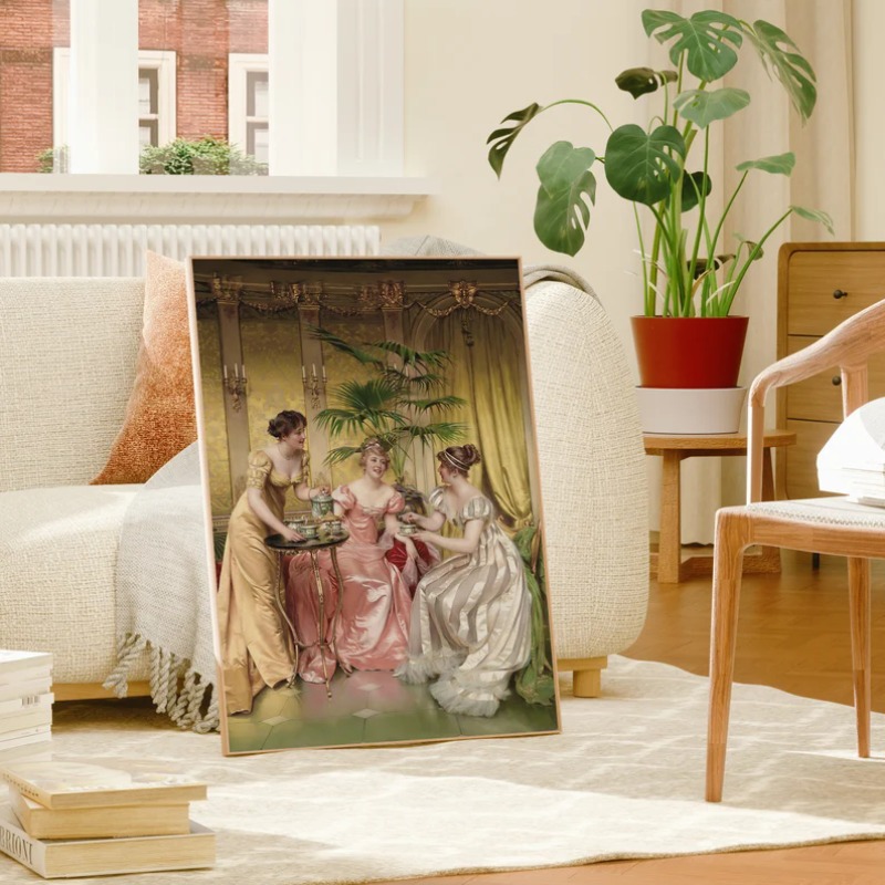 The Renaissance Women Portrait - Vintage Fashion Prints For Wall 评论和价格