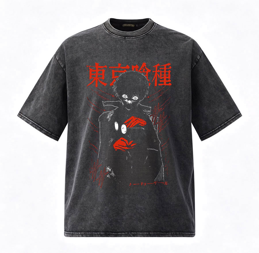 Vintage Washed Anime Tokyo Gho - Vintage Fashion Tokyo 评论和价格