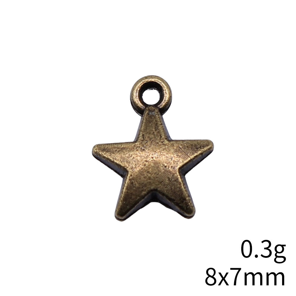 40pcs 8.6x7.1mm 2 Colors Antiq - Vintage Fashion Nova 评论和价格