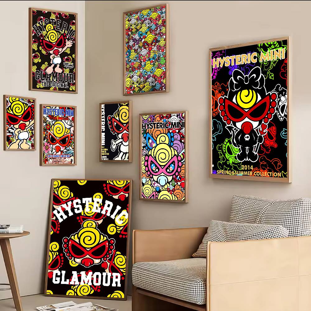 Japan Fashion H-Hysteric M-Min - Vintage Fashion Prints For Wall 评论和价格